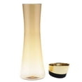 thumbnail image 4 of Water Juice Milk Drinks Glass Water Carafe Kettle Pitcher Jug Beer Pitcher Drink Iced Tea Beverage Pitcher Jug 1L Golden, 4 of 9