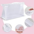 thumbnail image 6 of 3Pcs Mesh Cosmetic Bags White Mesh Makeup Bag Purse Pouch Zipper Mesh Travel Bag Travel Purse Organizer Portable Pouch Bag Mesh Toiletry Bag for DIY Home Office Travel Accessories, 6 of 9