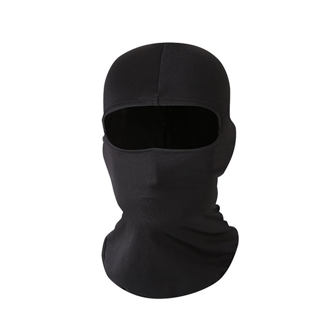 CSChome Cycling Face Guard Solid Color Balaclava Ski Face Guard Outdoor Fishing Riding Cooling Neck Gaiter Full Head Windproof Sunscreen Headgear