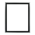 thumbnail image 2 of Creative Mark Illusions Floater Canvas Frame, 20x24", Black and Silver, 3/4 in - Pack of 6, Ideal for Galleries, Artists & Professionals, Frames for Canvas Paintings, Complete Hanging Hardware, 2 of 7