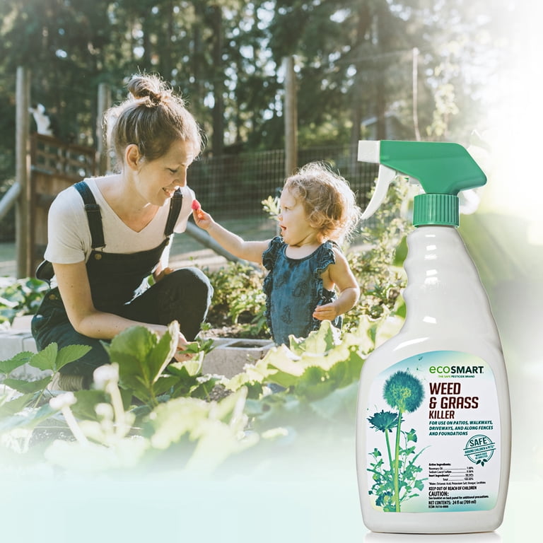 EcoSmart Natural, Glyphosate-Free Weed and Grass Killer 24 Ounce
