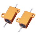 thumbnail image 3 of 2 Pcs Résistances Enroulées en Fil d'Aluminium 25W 30 Ohms 5 %, 3 of 5
