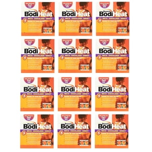 Beyond BodiHeat, Neck, Shoulder, Wrist Heating Pad, 6 Hours of Pain Relief, 12 Count