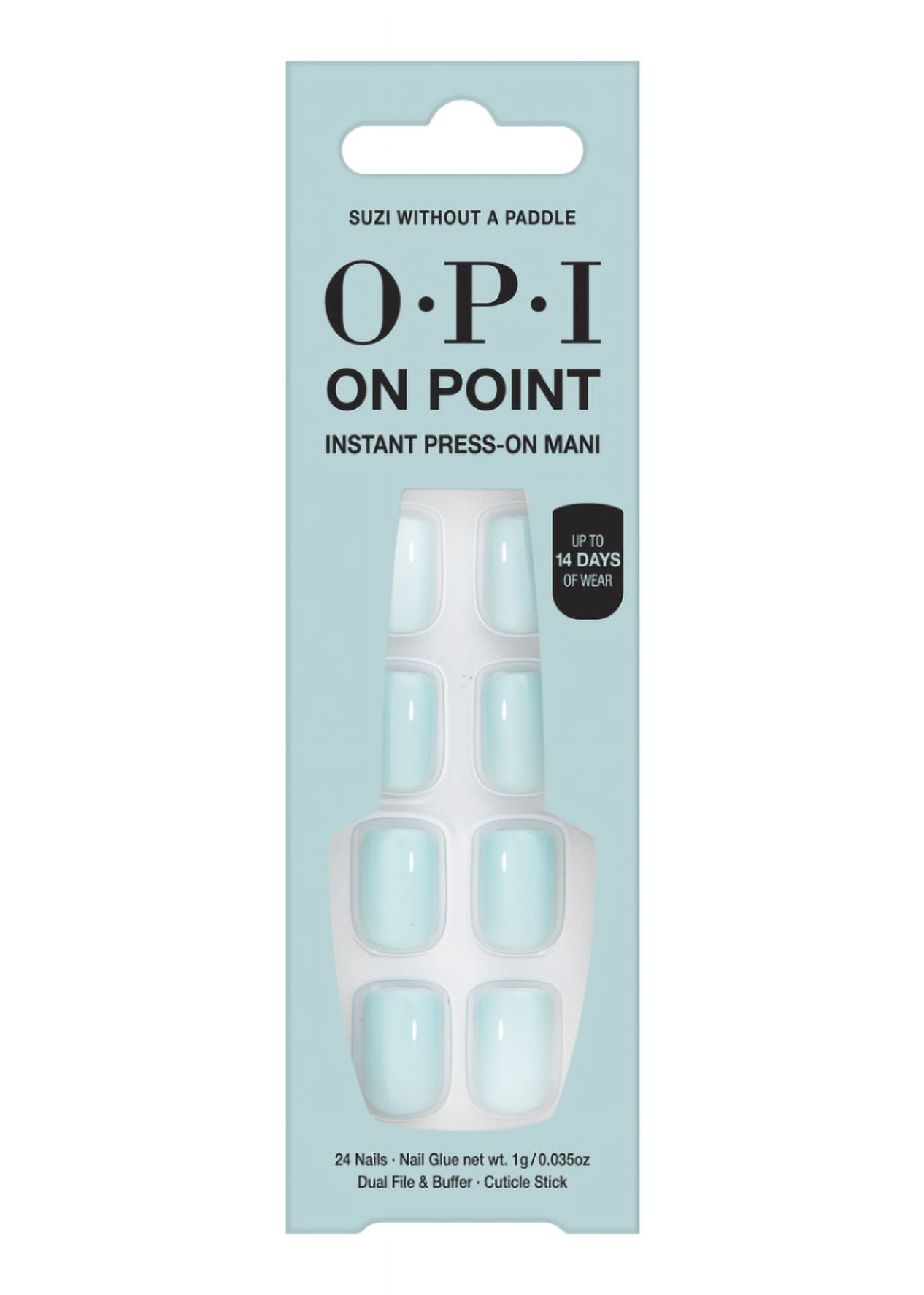 banbi-no★neil partsさん専用です！ OPI On Point Instant Press On Nails Suzi Without a Paddle 24