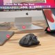 thumbnail image 4 of Ratón Trackball inalámbrico Nulea M501 recargable ergonómico, 4 of 7