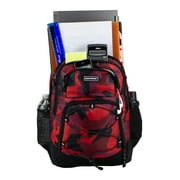 Eastsport Surge Sport Backpack, Red Jagged Shape