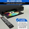 Philips DVD Player for TV DVD/CD Player for Home USB DVD Plays All Regions RV DVD Players for