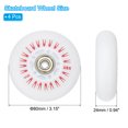 thumbnail image 2 of Uxcell 90A PU Light Up Inline Skate Wheels 80mm LED Flashing Inline Roller Wheels Red 4Pcs, 2 of 7