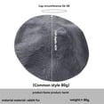 thumbnail image 3 of Women's Berets Autumn And Winter Hats Women'S Versatile Trendy Artist Hats Knitted And Warm Women's Accessories Berets M, 3 of 4