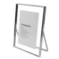 thumbnail image 3 of Floating Picture Frame Metal Photo Frame Geometric Picture Frame Desk Vertical Frame for Pictures Photos Desk Tabletop Display Decor, 3 of 4