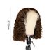 thumbnail image 2 of Peluca de cabello humano con encaje frontal, suave, con botones y malla, prepeinada, color negro, rizada y con encaje frontal HD, 13 pulgadas, 2 of 2