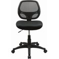 thumbnail image 3 of Nicer Furniture Mid-Back Black Mesh Computer Chair, 3 of 3