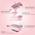 thumbnail image 7 of Mini Bag Sealer, Handheld Heat Vacuum Sealer, 2 in 1 Sealer and Cutter with Lanyard, Portable Resealer Machine for Plastic Bags Food Storage Snacks Freshness (2xAA Batteries Included), 7 of 7