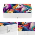 thumbnail image 4 of Unicorn PU Leather Jewelry Stand with Removable Compartment and Portable Display Case - Necklace and Travel Organizer, 4 of 6