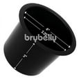 thumbnail image 2 of Vivid Black Aluminum Cup Holder, 2 of 5