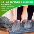 thumbnail image 4 of Protectores de Zapatos Desechables Zhanmai Paquete de 300 Antideslizantes Gris, 4 of 7