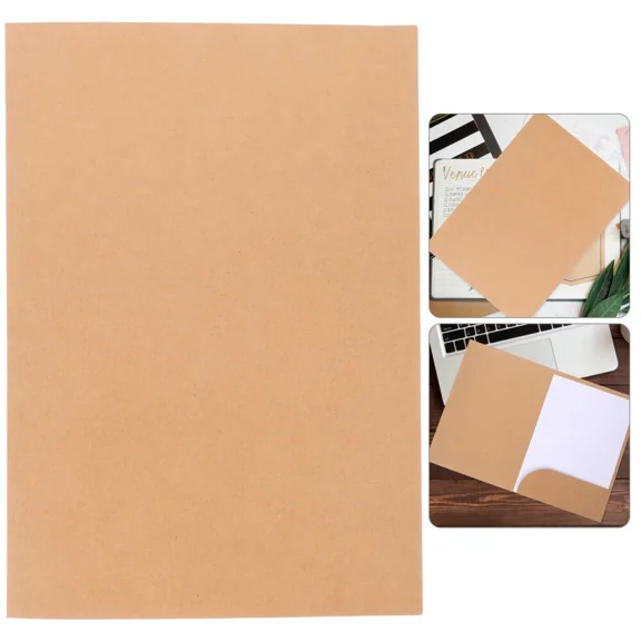 10 Pcs Paper Folders Work Office File Accordion Organizer Document Holder