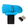 thumbnail image 2 of ziyahi 2.4G Wireless USB Finger Mouse Optical Handheld Mice for Laptop PC Blue, 2 of 7