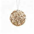 thumbnail image 2 of LKXOTTK Sequin Pearl Christmas Ball Ornaments 80mm, Hand Crafted Sparkling Baubles for Tree Holiday Party Home Decor, 2 of 5