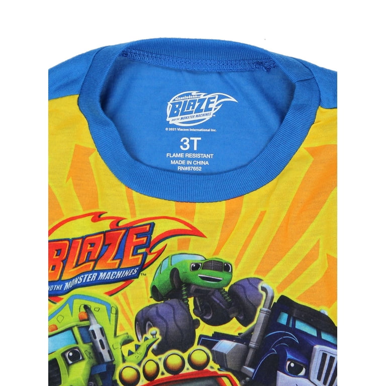 Blaze and the Monster Machines Toddler Boys 2 piece Pajamas Set 21ZQ058ESL