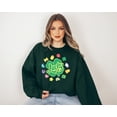 thumbnail image 2 of Feeling Lucky Sweatshirt, You are My Lucky Charm, St Patricks Day Sweatshirt, Lucky Pullover, Womens Sweatshirt, Crewneck, Shamrock Shirt 1375308982, 2 of 5