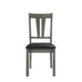 thumbnail image 5 of Picket House Furnishings Grayson Dining with Padded Seats 5PC Set Grey Oak, 5 of 12