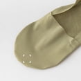 thumbnail image 5 of Soft Solid Color Sweat-absorbing Cotton Bottom Seamless Ice Silk Sock Men's Socks Invisible Socks Breathable NUDE, 5 of 8