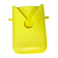 thumbnail image 3 of Bolsa de playa, soporte para teléfono, bolsa con agujeros creativos y elegantes, soporte de inserción para viaje para mujer Amarillo, 3 of 8