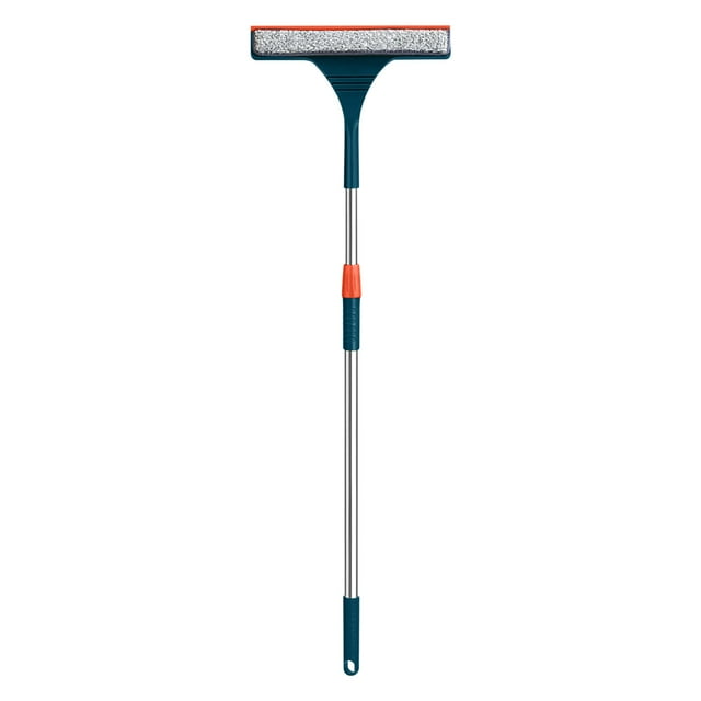 Jusqu'à 65 % de Réduction sur les Fournitures de Nettoyage SMihono Brosse de Nettoyage de Fenêtre Double Face Tige Télescopique Raclette de Fenêtre Outil de Raclage de Fenêtre