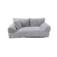 thumbnail image 4 of Sofá cama para gatos, suave, antideslizante, portátil, cómodo, decorativo, cama para mascotas para gatos Gris claro M, 4 of 8