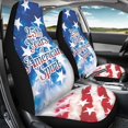 thumbnail image 4 of XYZCANDO Patriotic 4th Of July Front Car Seat Covers featuring 250 Years Of American Spirit - Durable Breathable Protection, 4 of 10