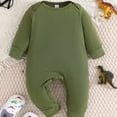 thumbnail image 4 of LAPAKIDS Baby Boy Girls Romper Clothes 3-6 Months Onesie Bodysuit Jumpsuits 2Pcs Infant Boy Casual Outfits, 4 of 7