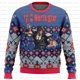 thumbnail image 3 of Puño de la Estrella del Norte Omae Wa Mou Shindeiru Suéter navideño feo Mujeres Hombres Jersey Top Moda Pareja Sudadera con capucha, 3 of 5