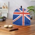 thumbnail image 4 of HELLHERO Dust Proof Tea Cozy Keep Warm Insulation Teapot Dust Cover, Union Jack Pattern, 4 of 8