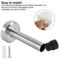 thumbnail image 2 of Goodhd Stainless Steel Rubber Catch Door Stopper Buffer Stop Holder Mounted Protector, 2 of 5