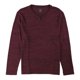 thumbnail image 1 of Alfani Playera Henley Texturizada para Hombre, Púrpura, Pequeña, 1 of 1