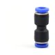 thumbnail image 1 of Speravity 10 pack/lote conectores de manguera de aire de buen sellado para sistemas neumáticos tubo rápido de reutilizable Suministros de soldadura PU directo 6 mm, 1 of 6