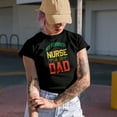 thumbnail image 2 of My Favorite Nurse Calls Me Dad, Father's Day, Military Green T-Shirt, Medium, 2 of 5
