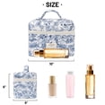 thumbnail image 2 of Gynky Makeup Bag- Large Capacity Cute Floral Travel Toiletry Bag,Cotton Cosmetic Bag Set for Women Girls Gifts Birthday, 2 of 7