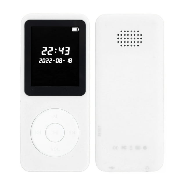 5.0 MP3 Player with Recorder, Portable HiFi Music Player for Running, 30 Hours Playback Time