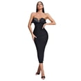 thumbnail image 4 of Sujetador de encaje soluble en agua con bordado en V profundo para mujer, ropa interior sexy ultrafina de estilo francés, sin espalda, 4 of 5