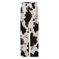 thumbnail image 4 of Animal Printing Cow Pajama Pants Comfortable Elastic Waist Pajamas Fashion Sleepwear Bottoms Plus Size Homewear, 4 of 6