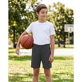 thumbnail image 2 of Pure Champ Boys Athletic Shorts 3 Pack Active Boys Shorts Youth kids Elastic Waist With Zipper Pockets Toddler-18 ( Set 6 Size 3T), 2 of 8