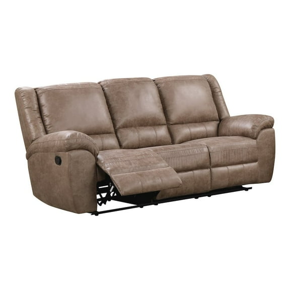 Furniture of America Tenn Manual Recline Sofa