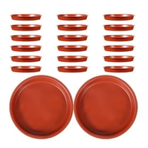 20 Pcs Flower Pot Base Potted Plant Flowerpot Drip Tray Dishes Saucer Plants Water for Indoor
