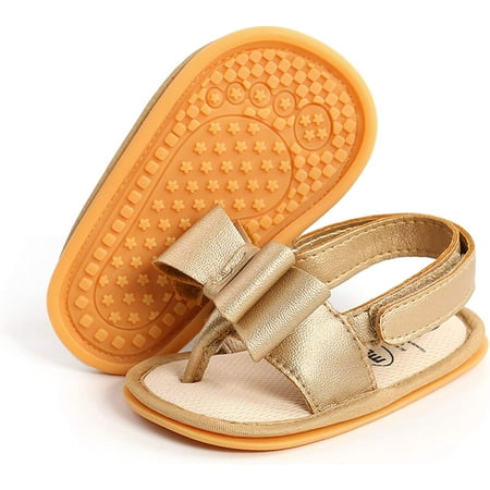 

Baby Boys Girls Sandals Premium Infant Summer Outdoor Shoes PU Lightweight Soft Anti-Slip Sole Toddler Prewalker