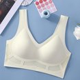 thumbnail image 5 of Lovskoo Women's Bra Breathable Plus Size Back Seamless Sports Bra Comfort Everyday Bra White, 5 of 5