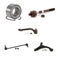 thumbnail image 1 of Transit Auto Front Right Bearing Lower Control Arm with Ball Joint Outer Inner Tie Rod & Sway Bar Stabilizer Link Kit (5Pc) for Car 2012 Hyundai Sonata GL GLS 12.64" Center To Length K7T-103573, 1 of 2