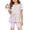 Light pink(Heart Print), variant on CCRFTGI Girls' Summer Outfits Size 7-8 Two Piece Outfits Cute Preppy Casual Heart Print Short Sleeve Ruffle Hem T Shirts Top and Biker Shorts Girl Clothes Beige 9-10 Years