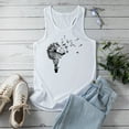 thumbnail image 3 of Aayomet Crop Tops For Women Women's Sleeveless Criss Cross Casual Tank Tops Basic Blouse,White S, 3 of 5